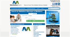 Desktop Screenshot of mediation.com