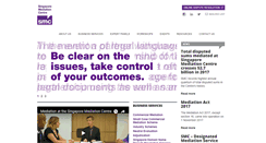 Desktop Screenshot of mediation.com.sg